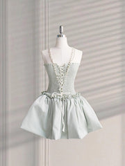 Cute Ball Gown Strapless Pink Mini Party Dresses Short Formal Homecoming Dresses Night Chic Elegant Short Dresses Cocktail Dress 16th Birthday Outfits Tulle Hoco Dresses DH2786