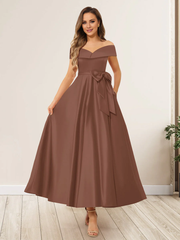 A character/Princess Butterfly Dew Shoulders No Sleeve Length Mother of the bride dress