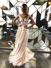 A-line elegant Ball Gown Glitter fabric Sweetheart Wedding Dress With Appliques TN230