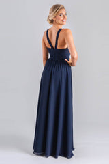 Mismatched Long Bridesmaid Dresses