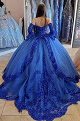 Ball Gown Detachable Long Sleeves Quinceanera Dresses Wedding Dresses TN322