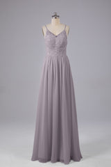 Mooie spaghetti -riemen Backless Long Bridesmeisje jurken