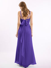 Sweetheart Neck Chiffon Gown with Double Straps Regency