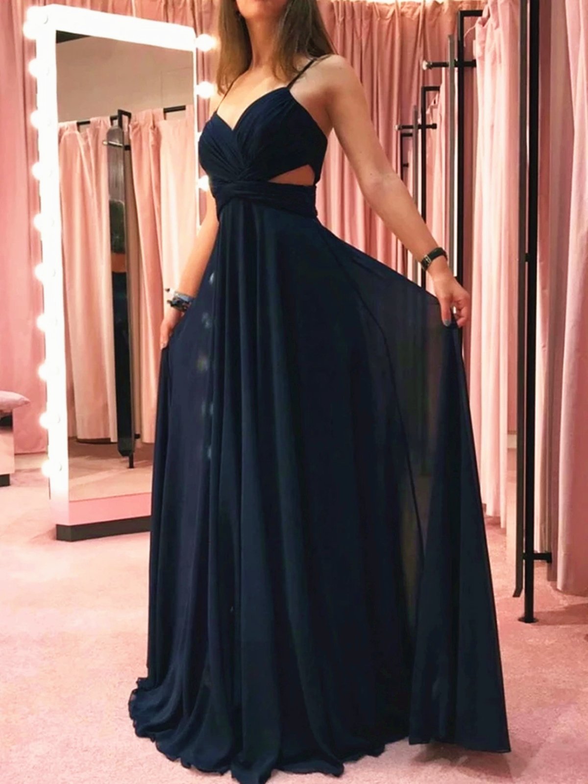Burgundy Black Floor Length Prom Dresses with Waist Cut, Black Wine Red Long Formal Bridesmaid Dresses