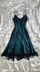 Sexy Mermaid Spaghetti Straps Floor Length Beads Evening Dress Prom Dresses SD1602