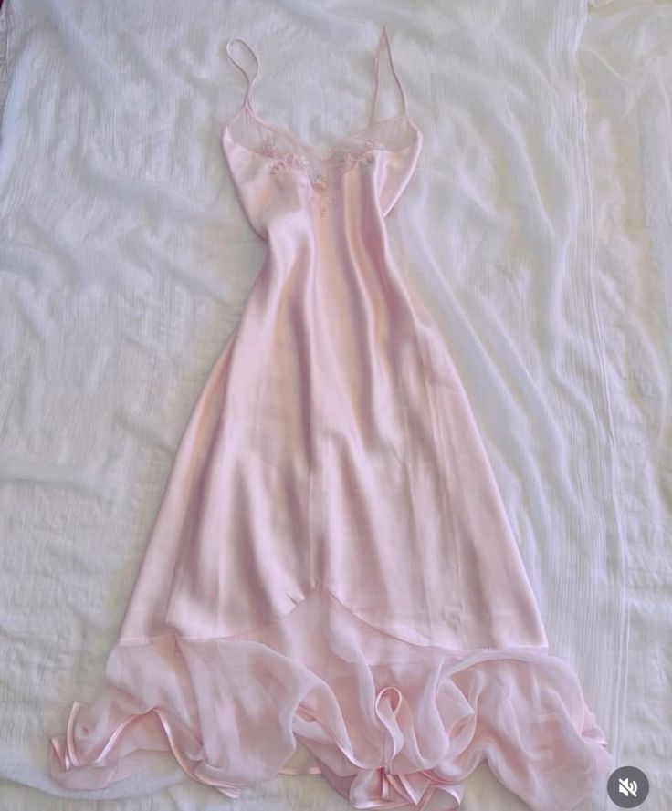 Pretty A line Spaghetti Straps Sleeveless Pink Chiffon Prom Dresses Long Evening Dress HZ1024