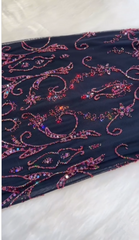 Gorgeous Sheath Strapless With Beads Long Tulle Prom Dresses Evening Dress HZ1024