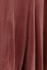 Sheath-Column Floor Length Velvet Bridesmaid Dress Formal Dresses CB0528