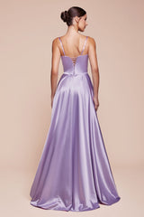 Cinderella Divine CD337 A Line Prom Long Dress