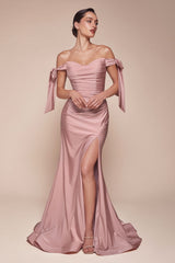Cinderella Divine CD943C Sexy Formal Long Prom Dress