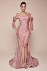 Cinderella Divine CD943C Sexy Formal Long Prom Dress