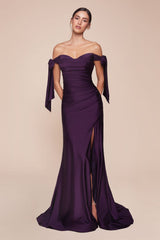 Cinderella Divine CD943C Sexy Formal Long Prom Dress