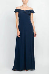 A-Line Floor Length Polyester Mother Dress CM0200