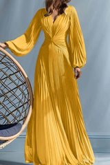 A Line V Neck Mother of the Bride Dresses with Ruched CM0367