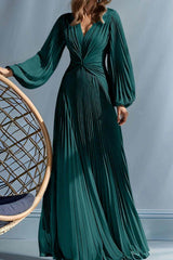 A Line V Neck Mother of the Bride Dresses with Ruched CM0367