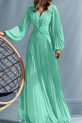 A Line V Neck Mother of the Bride Dresses with Ruched CM0367