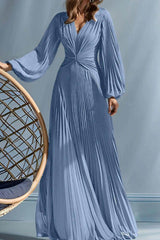 A Line V Neck Mother of the Bride Dresses with Ruched CM0367