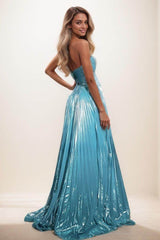 Sparkle Sweetheart Outcut Sleeveless Prom Dresses CS0830