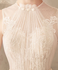 Tulle Lace Long Prom Dress Tulle Lace Wedding Dress