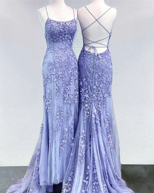 Cheap Lace Applique Mermaid Corset Prom Dresses 2024 Long Formal Dress Lace Up Back