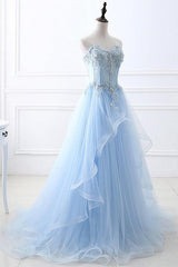 Chic Prom Dresses Sweetheart A-line Floor-length Prom Dress TP1187