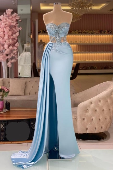HALTER PAILIN LAVENDER KLEKSHOAT MERMAID PROM -jurken met uitsparing