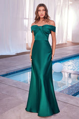 Cordelia Gown - Emerald