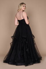 Sparkling Long Formal Ball Gown