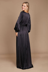 Long Sleeve Formal Evening Party Dress