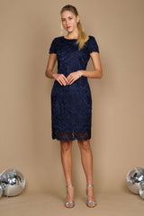 Short Lace Formal Evening Cocktail Dress