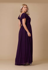 Short Sleeve Formal Mother of the Bride Dress