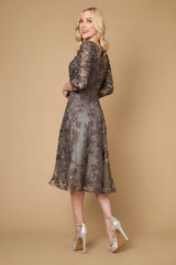 Short Cocktail Lace Mother of the Bride Dress