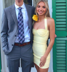 Classy Sheath Sweetheart Neck Yellow Short Mini Formal 8th Grade Homecoming Dresses Middle School Hoco Court Dress 21st Birthday Dress Hoco Outfits DH1752