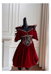 Aesthetic Ball Gown Burgundy Velvet Short Mini Feathers Formal Homecoming Dress Short Cocktail Outfits Graduation Dress Mini Hoco Dress DH2294