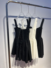 Cute A line Square Neck White Lace Homecoming Dress Summer Hoco Dresses Short Night Cocktail Dress DH2553