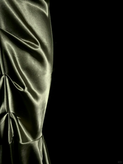 Vintage Mermaid One Shoulder Green Satin Long Evening Party Gowns Evening Formal Dresses Prom Dress DP2037