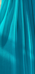 Vintage One-Shoulder Sheath Chiffon Long Prom Dresses, Turquoise Formal Evening Dresses DP3167