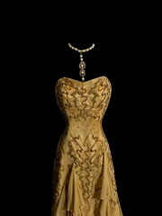 Elegant Glamour Mermaid Sweetheart Sequin Gold Chiffon Long Prom Dresses Party Dress Evening Dress DP925