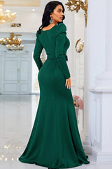 Mermaid Mother of the Bride Dress with Long Sleeves
