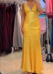 Chic A Line Satin Backless Prom Dresses- Vintage Spaghetti Straps Green Long Evening Gown for Wedding&Special Ocassion   ED01470
