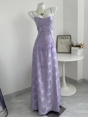 Spaghetti Strap Satin Long Prom Dress Evening Dress ED01529