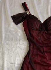 💜Elegant Royal Purple  Prom Dress💃y2k Glitter Ruffled Chiffon Sheath for Party or Birthday ED01815