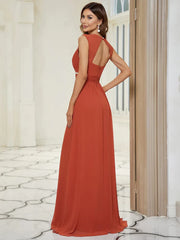 Aimishang Sleeveless Grecian Style Formal Evening Dresses for Women