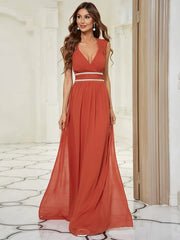 Aimishang Sleeveless Grecian Style Formal Evening Dresses for Women