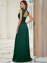 Aimishang Sleeveless Grecian Style Formal Evening Dresses for Women