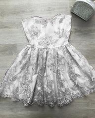 Elegant Sweetheart Homecoming Dresses Lace Appliques