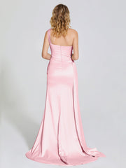 Sexy Soft Satin Party Dresses