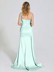 Sexy Soft Satin Party Dresses