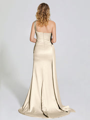 Sexy Soft Satin Party Dresses