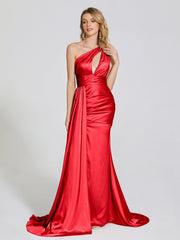 Sexy Soft Satin Party Dresses